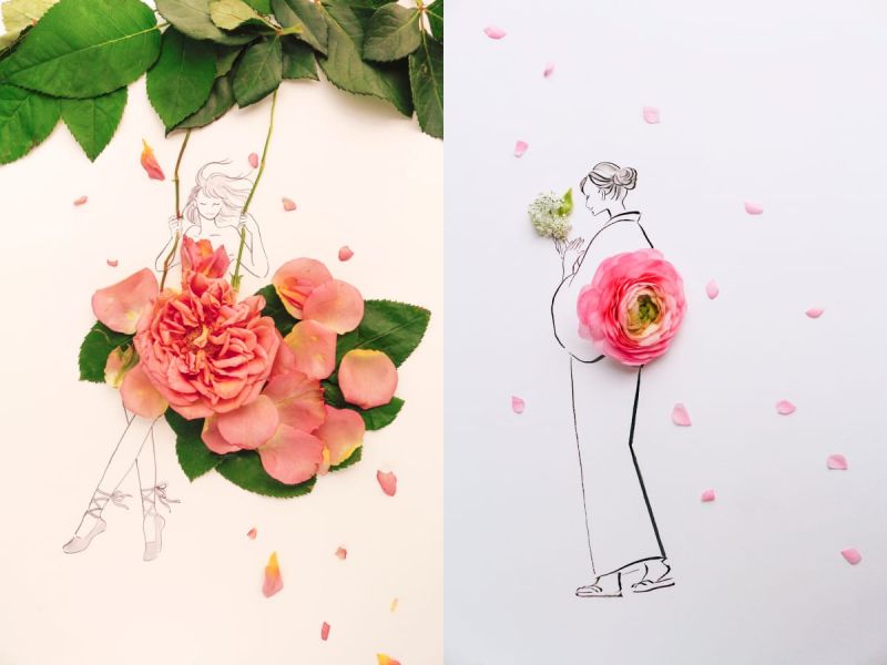 nghệ sĩ người Nhật thổi hồn vào những cánh hoa tàn